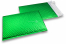 Green - matt metallic air-cushioned envelopes, rectangle | PIT Packaging.uk | Bestbuyenvelopes