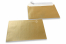 Gold coloured mother-of-pearl envelopes - 162 x 229 mm | PIT Packaging.uk | Bestbuyenvelopes