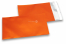 Orange coloured matt metallic foil envelopes - 114 x 162 mm | PIT Packaging.uk | Bestbuyenvelopes