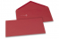 Coloured greeting card envelopes - dark red, 110 x 220 mm | PIT Packaging.uk | Bestbuyenvelopes