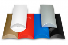 Coloured pillow boxes | PIT Packaging.uk | Bestbuyenvelopes