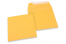 Yellow-gold Coloured paper envelopes - 160 x 160 mm  | PIT Packaging.uk | Bestbuyenvelopes