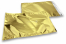 Coloured metallic foil envelopes gold - 229 x 324 mm | PIT Packaging.uk | Bestbuyenvelopes