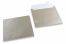 Silver coloured mother-of-pearl envelopes - 155 x 155 mm | PIT Packaging.uk | Bestbuyenvelopes