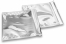 Coloured metallic foil envelopes silver - 220 x 220 mm | PIT Packaging.uk | Bestbuyenvelopes