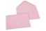 Coloured greeting card envelopes - light pink, 133 x 184 mm | PIT Packaging.uk | Bestbuyenvelopes