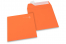 Orange coloured paper envelopes - 160 x 160 mm | PIT Packaging.uk | Bestbuyenvelopes