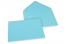 Coloured greeting card envelopes - sky blue, 162 x 229 mm | PIT Packaging.uk | Bestbuyenvelopes