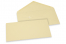 Coloured greeting card envelopes - camel, 110 x 220 mm | PIT Packaging.uk | Bestbuyenvelopes