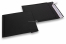 Eco envelopes with currogated interior - black, square | PIT Packaging.uk | Bestbuyenvelopes