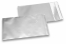 Silver coloured matt metallic foil envelopes - 114 x 162 mm | PIT Packaging.uk | Bestbuyenvelopes