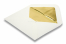 Lined ivory white envelopes - gold lined | PIT Packaging.uk | Bestbuyenvelopes