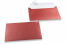 Red coloured mother-of-pearl envelopes - 114 x 162 mm | PIT Packaging.uk | Bestbuyenvelopes