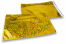 Coloured metallic foil envelopes gold holographic - 229 x 324 mm | PIT Packaging.uk | Bestbuyenvelopes