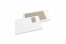 Board-backed envelopes - 229 x 324 mm window left 55 x 90 mm, window position 20 mm from the left and 57 mm from the top, 120 gr white kraft front, 450 gr grey duplex back, strip closure | PIT Packaging.uk | Bestbuyenvelopes