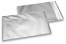 Silver coloured matt metallic foil envelopes - 180 x 250 mm | PIT Packaging.uk | Bestbuyenvelopes