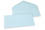 Coloured greeting card envelopes - light blue, 110 x 220 mm | PIT Packaging.uk | Bestbuyenvelopes