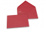 Coloured greeting card envelopes - red, 114 x 162 mm | PIT Packaging.uk | Bestbuyenvelopes