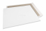 Board-backed envelopes - 550 x 700 mm, 120 gr white kraft front, 700 gr grey duplex back, no glue / no strip closure | PIT Packaging.uk | Bestbuyenvelopes