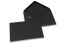 Coloured greeting card envelopes - black, 125 x 175 mm | PIT Packaging.uk | Bestbuyenvelopes