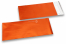 Orange coloured matt metallic foil envelopes - 110 x 220 mm | PIT Packaging.uk | Bestbuyenvelopes