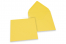 Coloured greeting card envelopes - buttercup yellow, 155 x 155 mm | PIT Packaging.uk | Bestbuyenvelopes