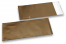 Gold coloured matt metallic foil envelopes - 110 x 220 mm | PIT Packaging.uk | Bestbuyenvelopes