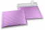 Lilac - matt metallic air-cushioned envelopes, square | PIT Packaging.uk | Bestbuyenvelopes