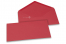 Coloured greeting card envelopes - red, 110 x 220 mm | PIT Packaging.uk | Bestbuyenvelopes