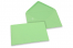 Coloured greeting card envelopes - pale green, 125 x 175 mm | PIT Packaging.uk | Bestbuyenvelopes