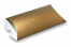 Gold coloured pillow boxes | PIT Packaging.uk | Bestbuyenvelopes