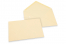 Coloured greeting card envelopes - ivory white, 133 x 184 mm | PIT Packaging.uk | Bestbuyenvelopes
