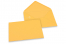 Coloured greeting card envelopes - yellow-gold, 133 x 184 mm | PIT Packaging.uk | Bestbuyenvelopes