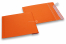 Eco envelopes with currogated interior - orange, square | PIT Packaging.uk | Bestbuyenvelopes