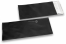 Black coloured matt metallic foil envelopes - 110 x 220 mm | PIT Packaging.uk | Bestbuyenvelopes