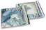 Coloured metallic foil envelopes silver holographic - 220 x 220 mm | PIT Packaging.uk | Bestbuyenvelopes