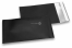 Black coloured matt metallic foil envelopes - 114 x 162 mm | PIT Packaging.uk | Bestbuyenvelopes