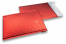 Red - matt metallic air-cushioned envelopes, rectangle | PIT Packaging.uk | Bestbuyenvelopes