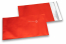 Red coloured matt metallic foil envelopes - 114 x 162 mm | PIT Packaging.uk | Bestbuyenvelopes
