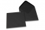 Coloured greeting card envelopes - black, 155 x 155 mm | PIT Packaging.uk | Bestbuyenvelopes