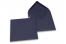 Coloured greeting card envelopes - dark blue, 155 x 155 mm | PIT Packaging.uk | Bestbuyenvelopes