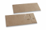 Envelopes with string and washer closure - 110 x 220 mm, brown kraft | PIT Packaging.uk | Bestbuyenvelopes