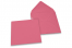 Coloured greeting card envelopes - pink, 155 x 155 mm | PIT Packaging.uk | Bestbuyenvelopes