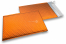 Orange - matt metallic air-cushioned envelopes, rectangle | PIT Packaging.uk | Bestbuyenvelopes