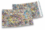 Coloured metallic foil envelopes silver holographic - 114 x 162 mm | PIT Packaging.uk | Bestbuyenvelopes