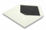 Lined ivory white envelopes - black lined | PIT Packaging.uk | Bestbuyenvelopes