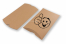 Brown pillow boxes - printed example | PIT Packaging.uk | Bestbuyenvelopes