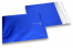 Dark blue coloured matt metallic foil envelopes - 165 x 165 mm | PIT Packaging.uk | Bestbuyenvelopes