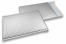 Silver - matt metallic air-cushioned envelopes, rectangle | PIT Packaging.uk | Bestbuyenvelopes