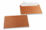 Copper coloured mother-of-pearl envelopes - 114 x 162 mm | PIT Packaging.uk | Bestbuyenvelopes